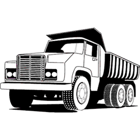 Dump Truck Illustration